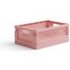 Úložný box Made Crate přepravka mini pink