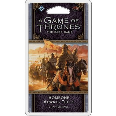 FFG A Game of Thrones LCG 2nd: Someone Always Tells – Zboží Mobilmania