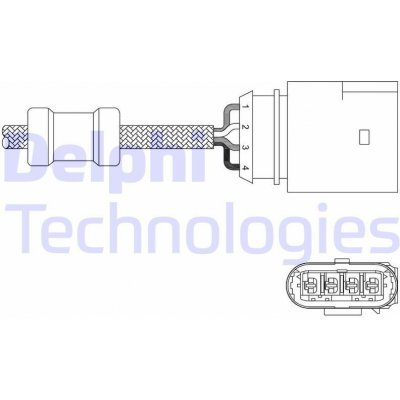 Lambda sonda DELPHI ES20348-12B1 – Hledejceny.cz