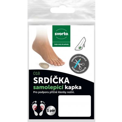 Svorto 018 Srdíčka samolepicí kapka-béžová – Hledejceny.cz