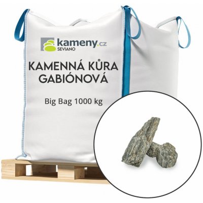 Kameny.cz Kamenná kůra do gabionu Vyberte si balení: Big Bag 1000 kg s dopravou* – Zbozi.Blesk.cz