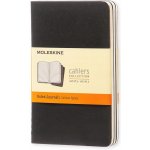 Moleskine Sešity 3 ks linkované černé – Zboží Dáma