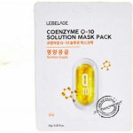 LEBELAGE Coenzyme Q-10 Solution Mask Pack O mlazující plátýnková maska 25 g – Zboží Dáma