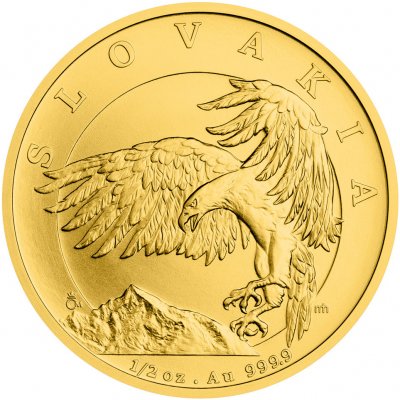 Česká mincovna Zlatá mince Orel 2024 stand 1/2 oz – Zboží Mobilmania