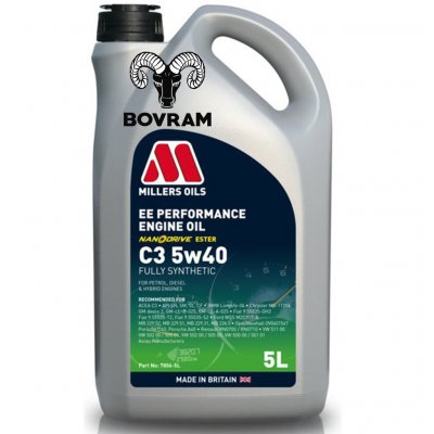 Millers Oils EE Performance C3 5W-40 5 l – Zboží Mobilmania