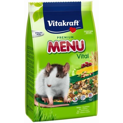 Vitakraft Rodent Rat Menu Vital 1 kg – Zbozi.Blesk.cz