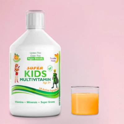 Swedish Nutra Super Kids Multivitamin pro děti 500 ml – Hledejceny.cz