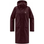 Haglofs Women Aria Proof Parka Burgundy Brown – Zboží Dáma
