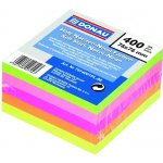 Samolepicí bloček, 76x76 mm, 5x80 lístků, DONAU, neonové barvy – Hledejceny.cz
