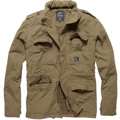Bunda Cranford Vintage Industries Khaki písková – Hledejceny.cz