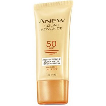 Avon - Sun+ matující tónovací krém na opalování proti stárnutí pleti SPF50 50 ml