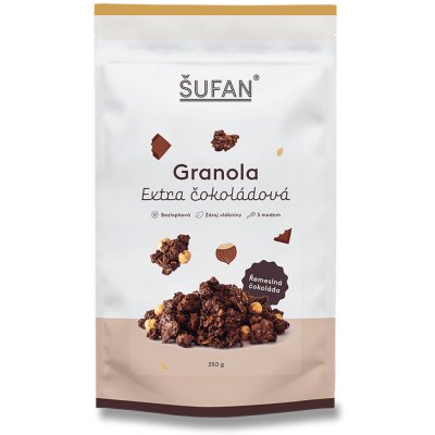 Šufan s.r.o. Granola čokoládová 350 g – Sleviste.cz
