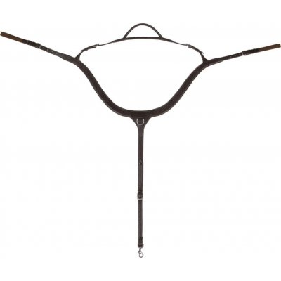 QHP Poprsník s madlem dark brown – Zboží Mobilmania