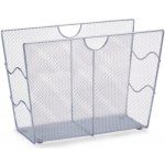 Koš na noviny, kovový, stříbrný, ZELLER 17718 stříbrná – Hledejceny.cz