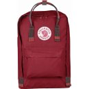 Fjällräven batoh Kanken deep red/random blocked