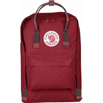 Fjällräven batoh Kanken deep red/random blocked