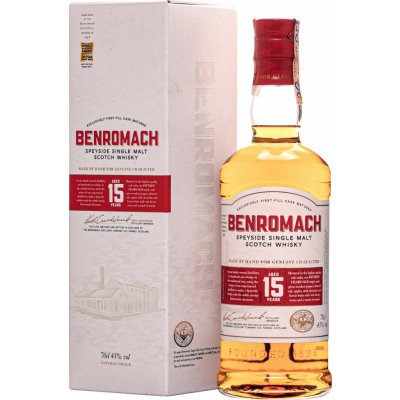 Benromach 15y 43% 0,7 l (karton)