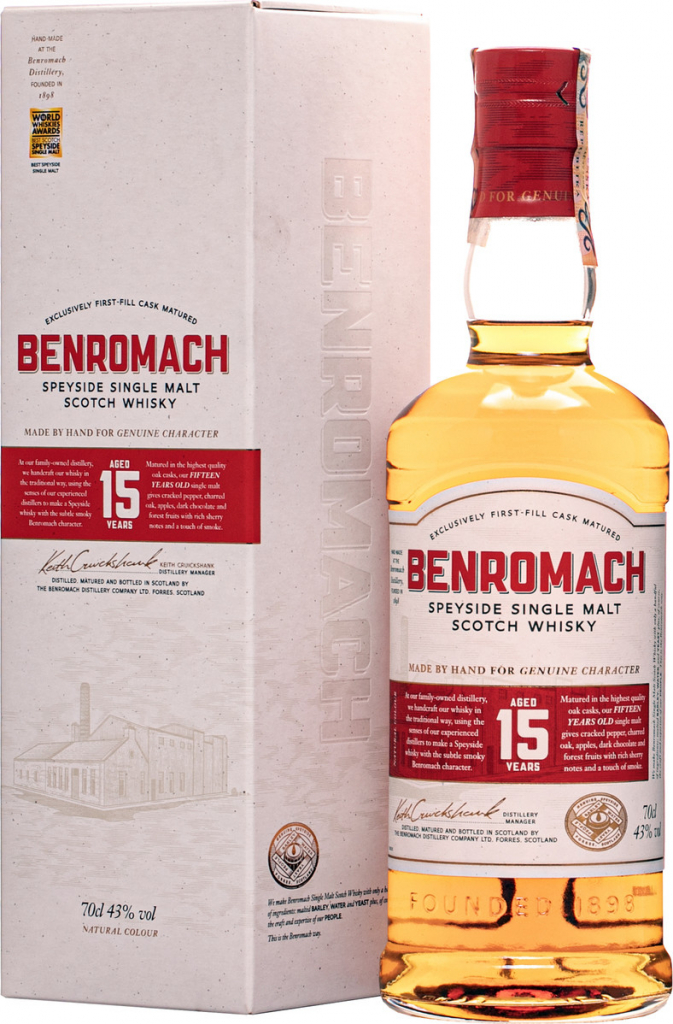 Benromach 15y 43% 0,7 l (karton)