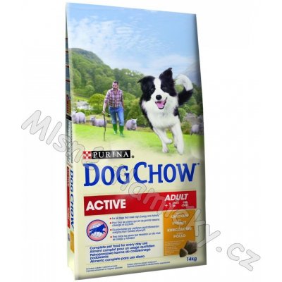 Purina Dog Chow active Chicken 14 kg – Zboží Mobilmania