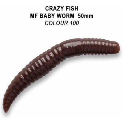 Crazy Fish Trout Baby Worm MF Floating 5 cm 100 Sýr 8 ks – Zbozi.Blesk.cz