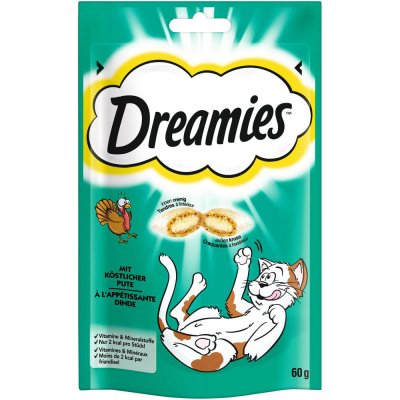 Dreamies Cat s krůtou doplňkové 60 g – Hledejceny.cz
