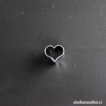 Vykrajovátko mini prohnuté srdíčko – Zboží Dáma