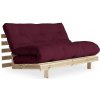 Pohovka Karup design sofa ROOT natural pine borovice bordeaux 710 karup natural 140*200 cm