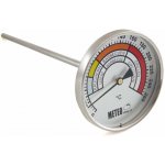 Teploměr do udírny - průměr 100 mm, stonek 250 mm – Zboží Dáma
