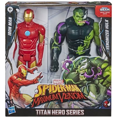 Hasbro Mattel Titan Hero Spiderman Iron man a Venom Hulk – Zboží Mobilmania