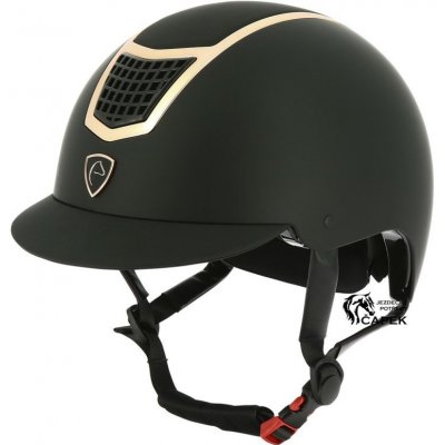 Equi Théme Přilba AIRY Černá Rosegold – Zboží Dáma