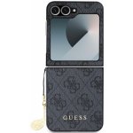 Guess 4G Charm Samsung Galaxy Z Flip 6 Grey GUHCZF6GF4GGR – Zboží Živě