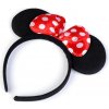 Karnevalový kostým Prima-obchod čelenka Minnie Mouse 4 červená velké puntíky