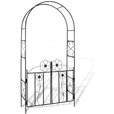 Kovová pergola VidaXL oblouk 230 cm – Hledejceny.cz