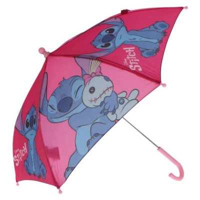 Stitch a Scrump deštník tmavě růžový – Zboží Dáma