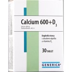 Generica Calcium 600+D3 30 tablet – Hledejceny.cz