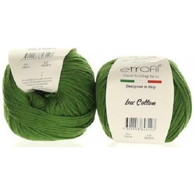 Etrofil Bambino Lux Cotton 70414 Lesní Zelená – Zboží Mobilmania