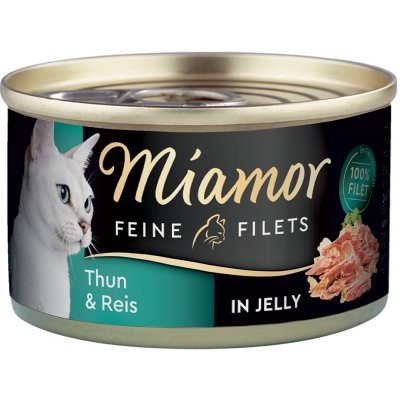 Miamor Feine Filets tuňák & rýže jelly 100 g – Hledejceny.cz