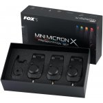 Fox Mini Micron X Sada hlásičů 3+1 Černá – Hledejceny.cz
