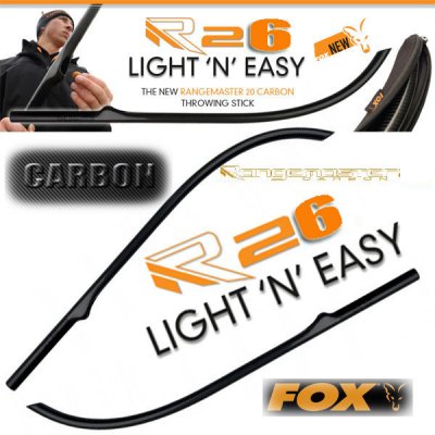 Fox Rangemaster Carbon Stick R26 Cobra 26 mm – Zboží Mobilmania