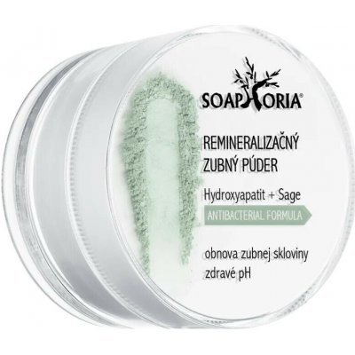 Soaphoria Remineralizační zubní pudr s antibakteriální přísadou 50 ml – Hledejceny.cz