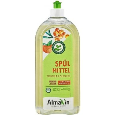 AlmaWin Čisticí prostředek na nádobí s rakytníkem a mandarinkou 1000 ml – Hledejceny.cz