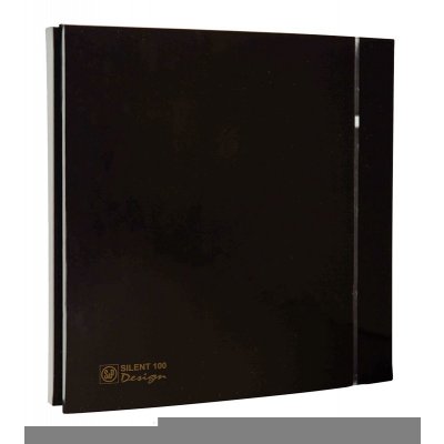 Soler & Palau SILENT 100 DESIGN Black CZ 4C – Zboží Dáma