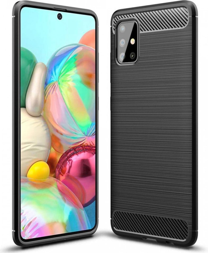 Pouzdro Forcell Carbon Samsung Galaxy A51 černé