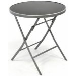 Garthen 35062 Zahradní bistro stolek skleněný se sklopnou deskou – Zboží Mobilmania