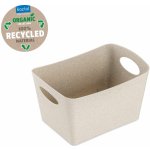 Koziol Úložný box Boxxx S Organic béžová 1 l 12,8 x 18,7 x 10,8 cm – Zboží Dáma