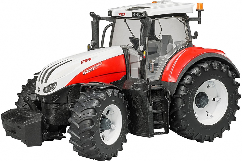 Bruder 3181 Traktor STEYR 6300 Terrus s čelním nakladačem