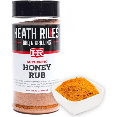 Heath Riles BBQ Grilovací Koření Honey 340 g