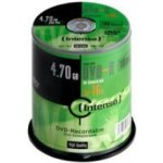 Intenso DVD-R 4,7GB 16x, cakebox, 100ks (4101156) – Zboží Živě