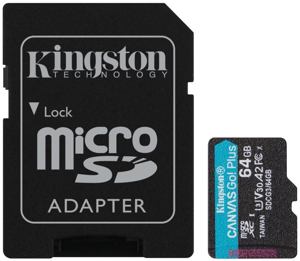 Kingston SDXC UHS-I U3 64GB SDCG3/64GB od 271 Kč - Heureka.cz