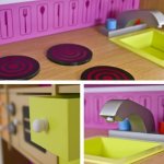 Infantastic 74217 kuchyňka dřevěná 61 x 100 x 33 cm – Zbozi.Blesk.cz